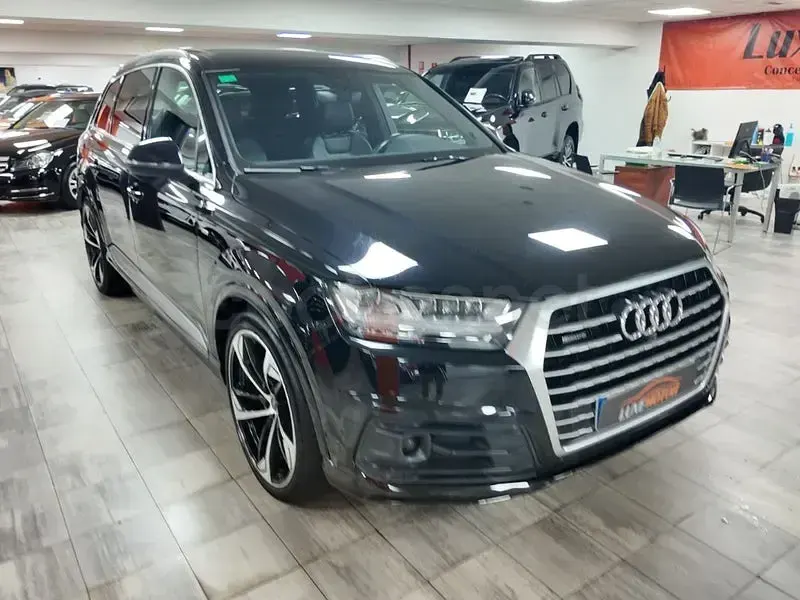 Usado Audi Q7 S-Line 286 CV (210 kW) 2019 Negro SUV
