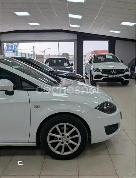 Usado Seat Leon Copa 105 CV (77 kW) 2012 Blanco Berlina