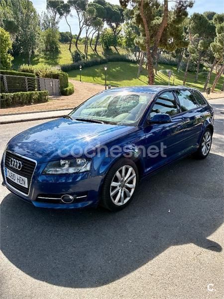 Azul Usado 2011 Audi A3 Sportback Ambition Berlina | 6000 € (Precio justo) - Imagen 1/4