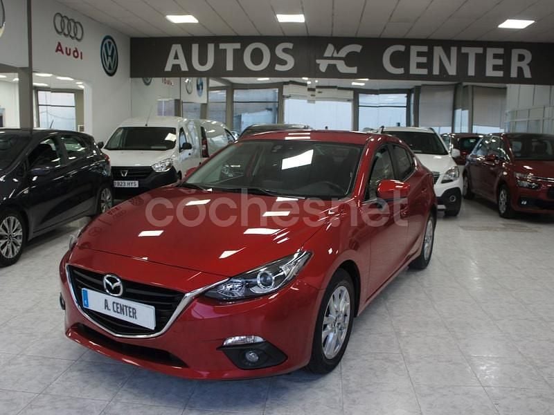 Granate Usado 2017 Mazda 3 Berlina | 11.950 € (Buen precio) - Imagen 1/4