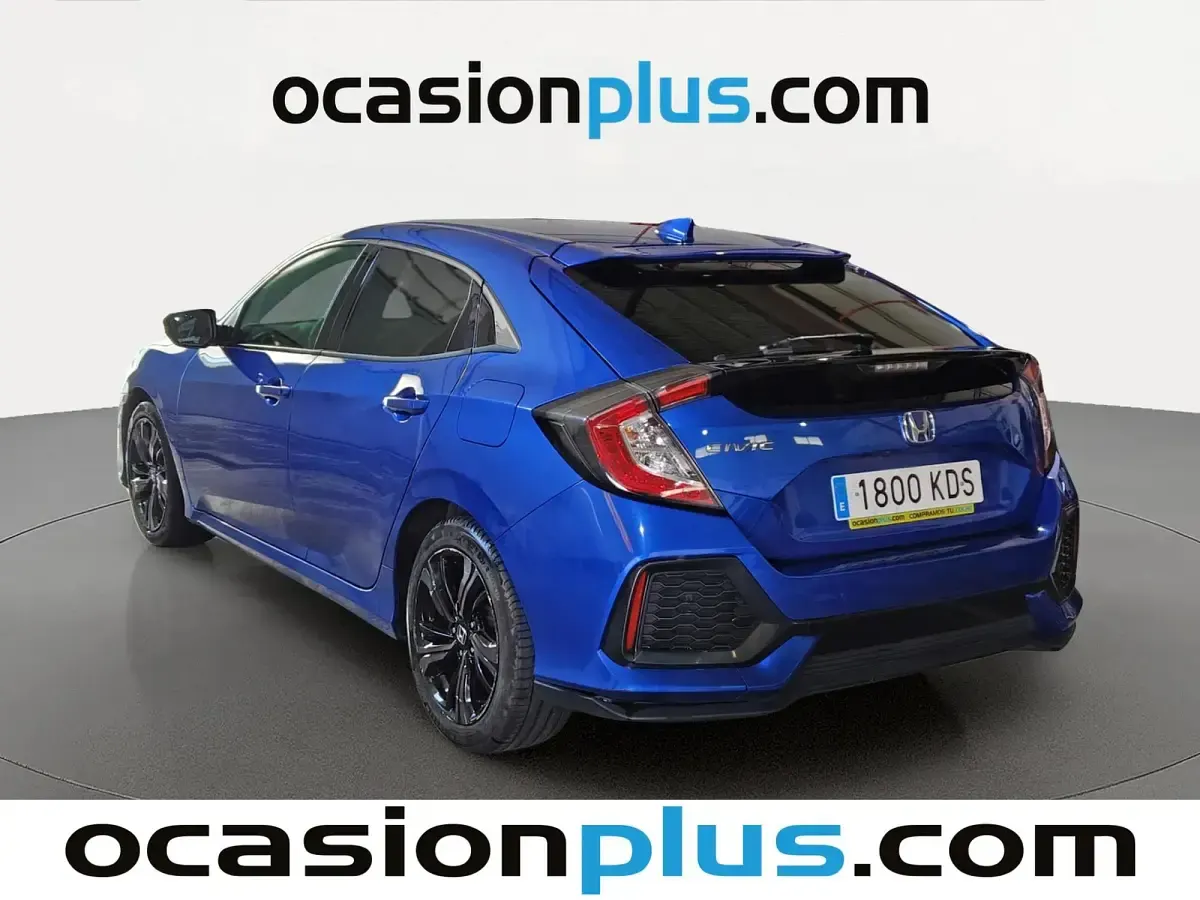 Usado Honda Civic Elegance 129 CV (94 kW) 2017 Azul Utilitario