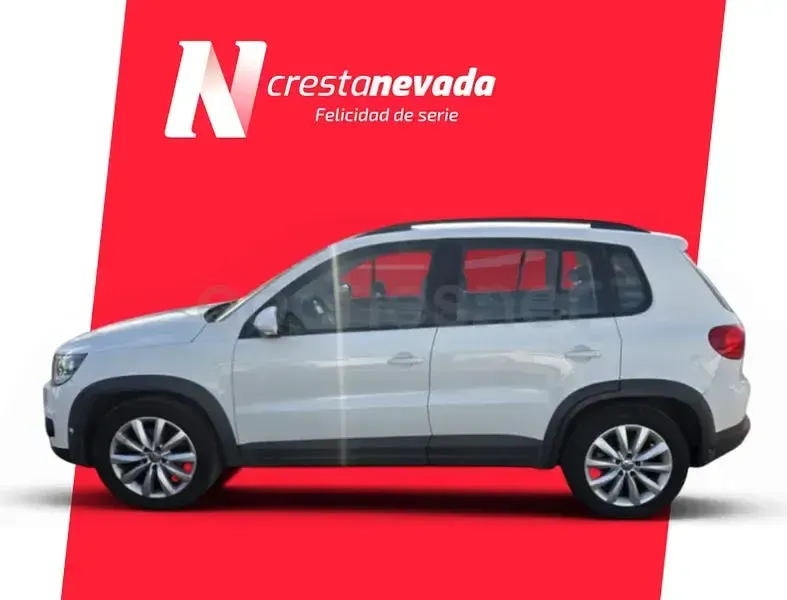 Usado VW Tiguan 140 CV (102 kW) 2014 Blanco SUV