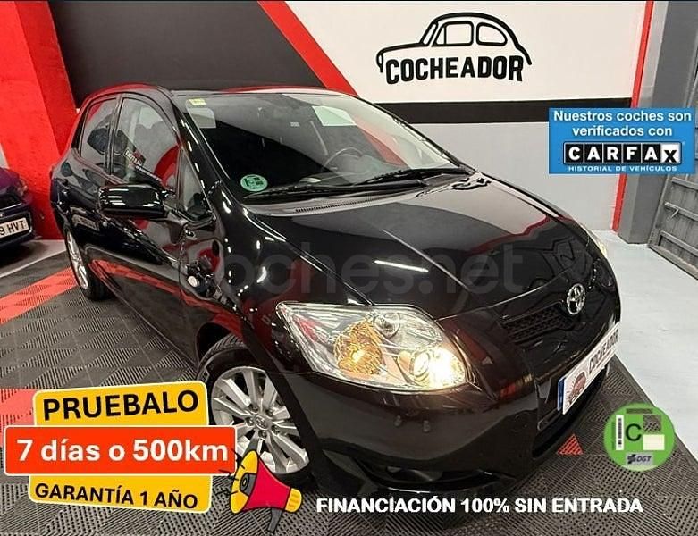 Negro Usado 2008 Toyota Auris Luna Berlina | 6999 € (Precio justo) - Imagen 1/3