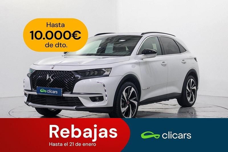 Blanco Usado 2022 DS Automobiles DS7 Crossback Performance Line Plus SUV | 24.490 € (Precio justo) - Imagen 1/4