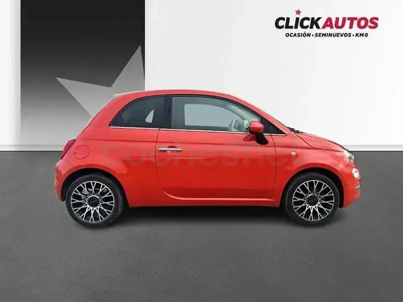 Usado Fiat 500C Dolcevita 70 CV (51 kW) 2023 Naranja Descapotable