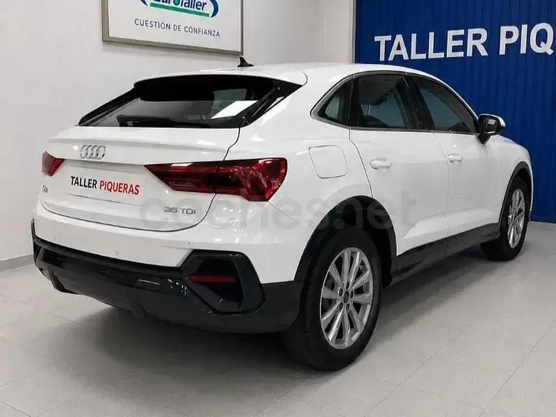 Usado Audi Q3 Sportback 150 CV (110 kW) 2022 Blanco SUV