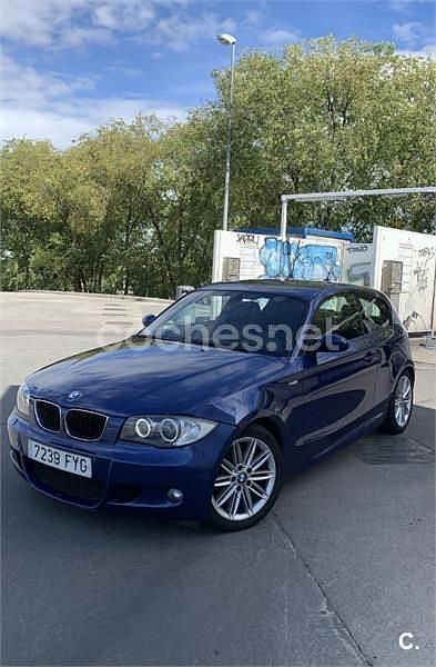 Usado BMW 120 177 CV (130 kW) 2007 Azul Utilitario