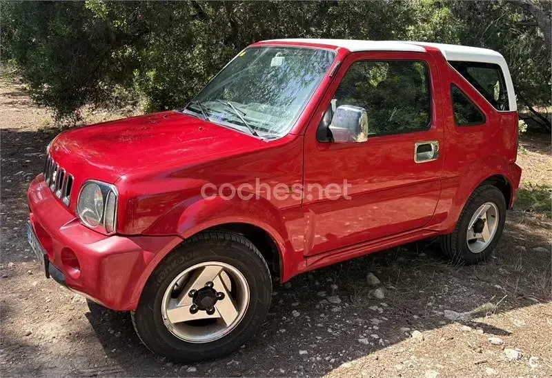 Usado Suzuki Jimny 80 CV (58 kW) 2004 Rojo SUV