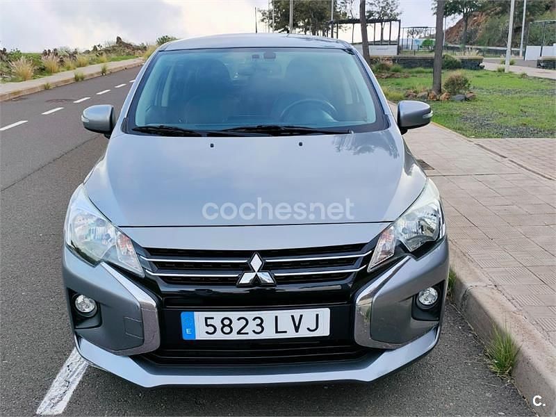 Usado Mitsubishi Space Star 80 CV (58 kW) 2021 Gris / plata Berlina
