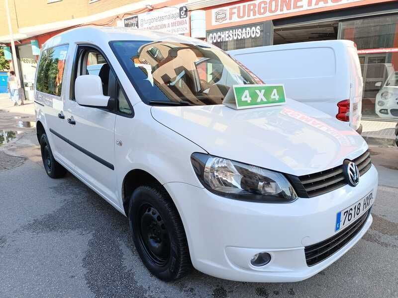 Blanco Usado 2014 VW Caddy Maxi Pro Monovolumen | 12.500 € - Imagen 1/4