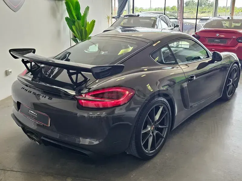 Usado Porsche Cayman 275 CV (202 kW) 2014 Gris / plata Coupe