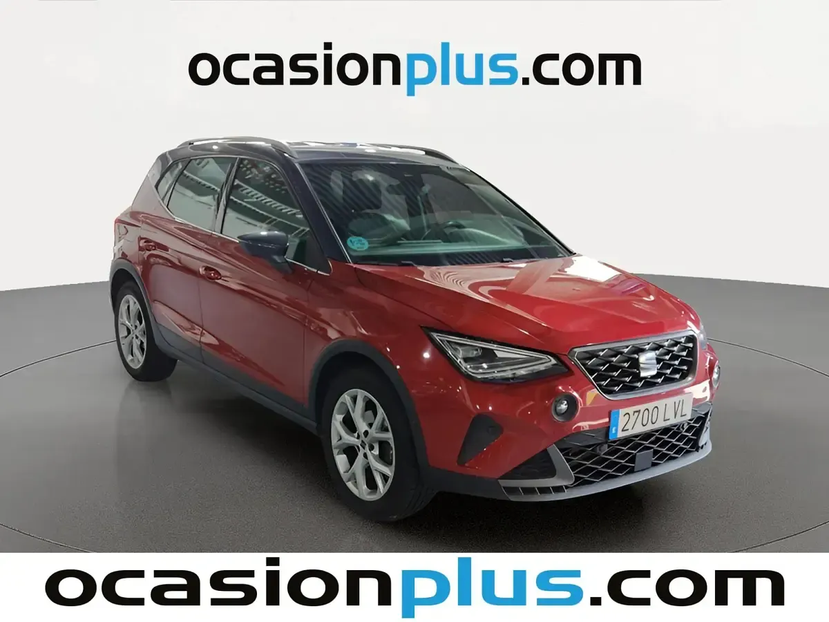 Usado Seat Arona FR 150 CV (110 kW) 2021 Rojo SUV