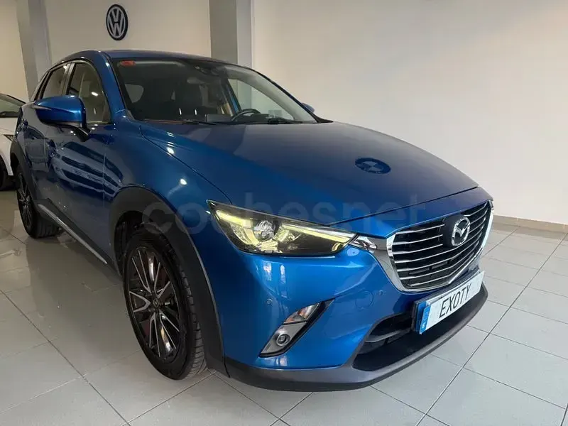 Usado Mazda CX-3 Luxury 105 CV (77 kW) 2016 Azul SUV