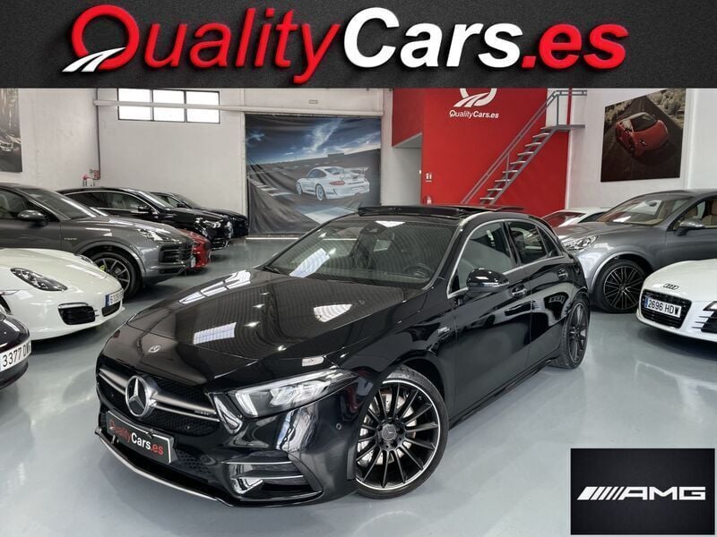 Usado Mercedes A35 AMG AMG 306 CV (225 kW) 2021 Negro Berlina