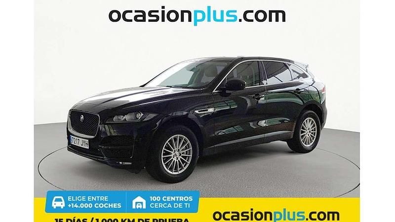 Negro Usado 2017 Jaguar F-Pace Prestige SUV | 18.090 € (Super precio) - Imagen 1/4