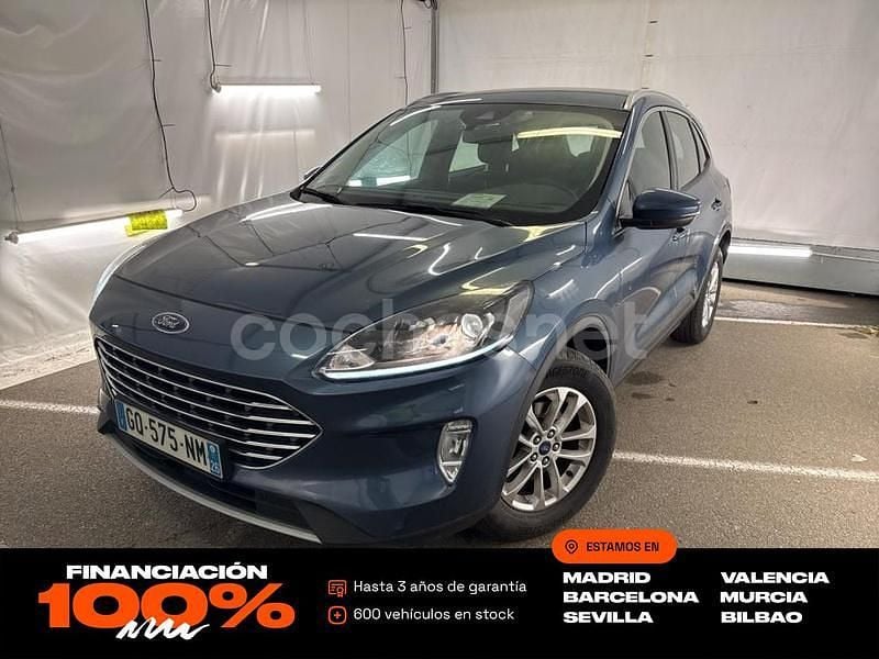 Azul Usado 2023 Ford Kuga Titanium SUV | 17.450 € (Super precio) - Imagen 1/4