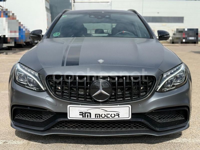 Usado Mercedes C63S AMG 510 CV (375 kW) 2016 Gris / plata Familiar