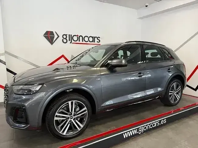 Usado Audi Q5 S-Line 204 CV (150 kW) 2021 Gris / plata SUV