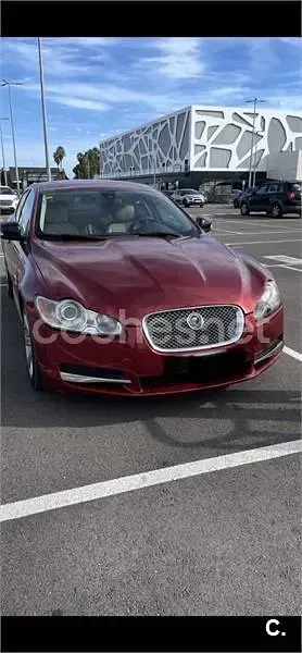 Usado Jaguar XF Luxury 207 CV (152 kW) 2008 Granate Berlina