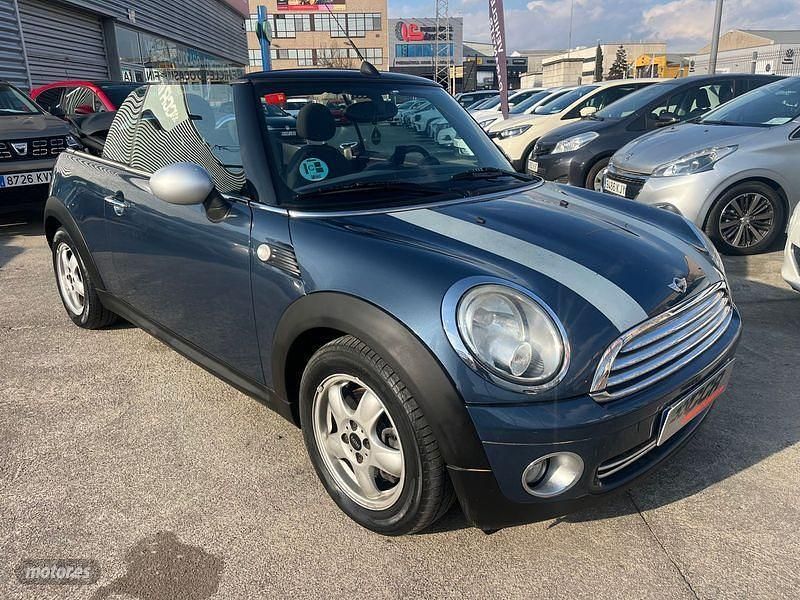 Usado Mini Cooper Cabriolet 120 CV (88 kW) 2009 Azul Descapotable