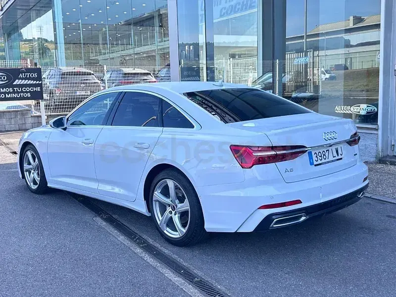 Usado Audi A6 S-Line 204 CV (150 kW) 2022 Blanco Berlina