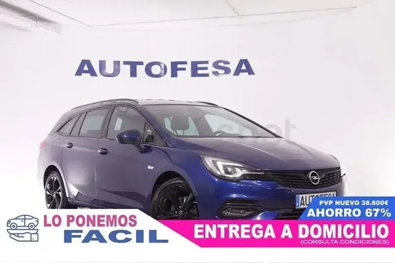 Usado Opel Astra Ultimate 122 CV (89 kW) 2020 Azul Familiar
