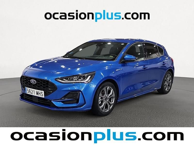 Azul Usado 2023 Ford Focus ST-Line Utilitario | 16.355 € (Buen precio) - Imagen 1/4