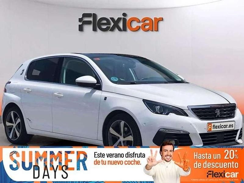 Blanco Usado 2019 Peugeot 308 Berlina | 12.170 € (Precio justo) - Imagen 1/4