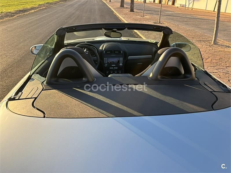 Usado Mercedes SLK200 163 CV (119 kW) 2004 Gris / plata Descapotable