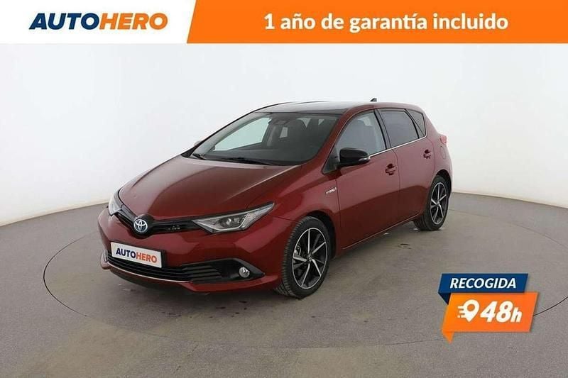 Rojo Usado 2017 Toyota Auris Hybrid Active Berlina | 15.999 € (Precio justo) - Imagen 1/3