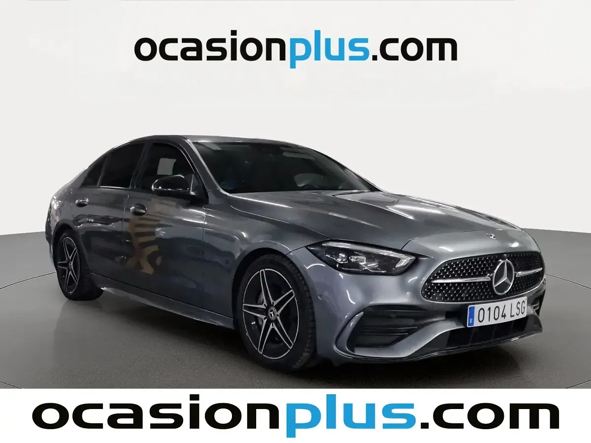 Usado Mercedes C220 AMG 200 CV (147 kW) 2021 Gris Berlina