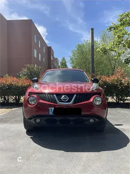 Usado Nissan Juke N-TEC 117 CV (86 kW) 2014 Granate SUV