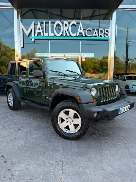Usado Jeep Wrangler Unlimited Sahara 177 CV (130 kW) 2007 Verde SUV