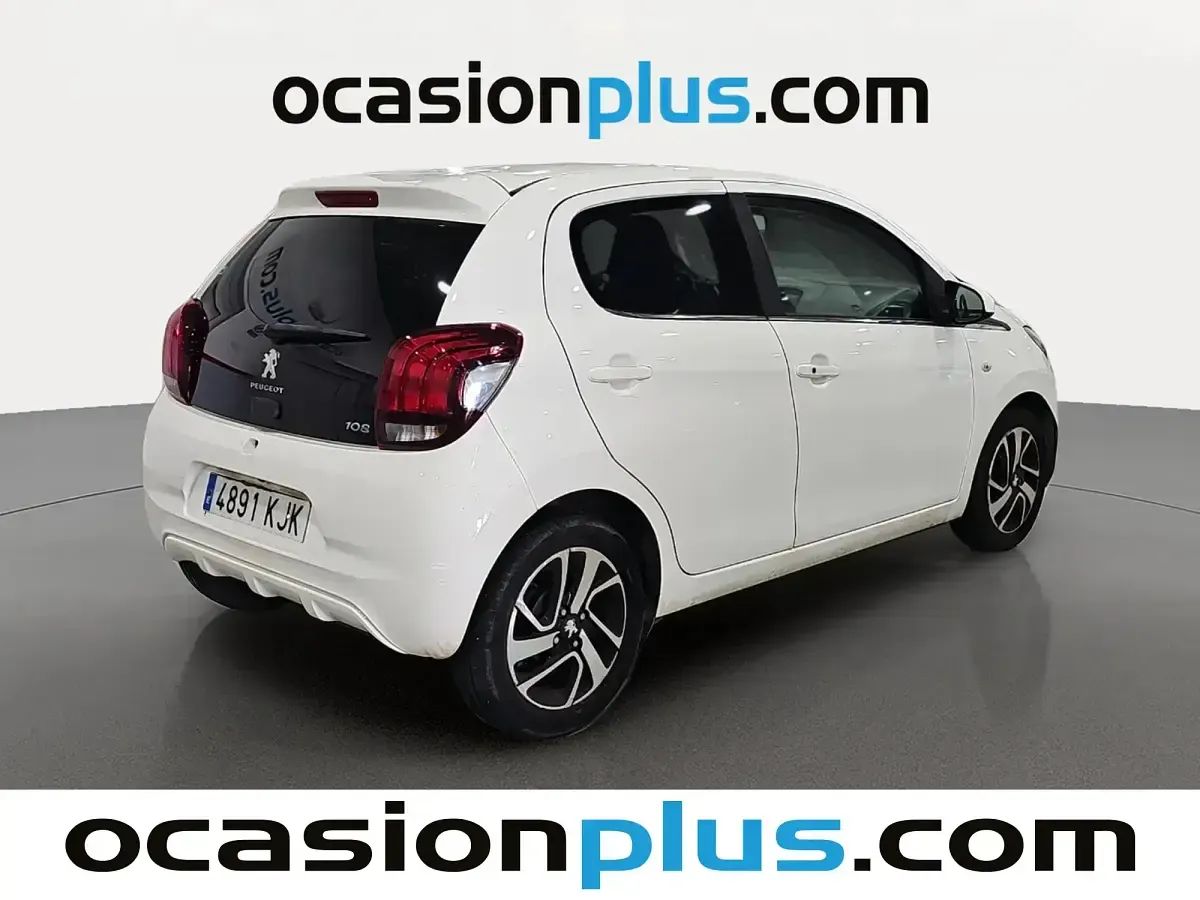 Usado Peugeot 108 Allure 82 CV (60 kW) 2018 Blanco Berlina