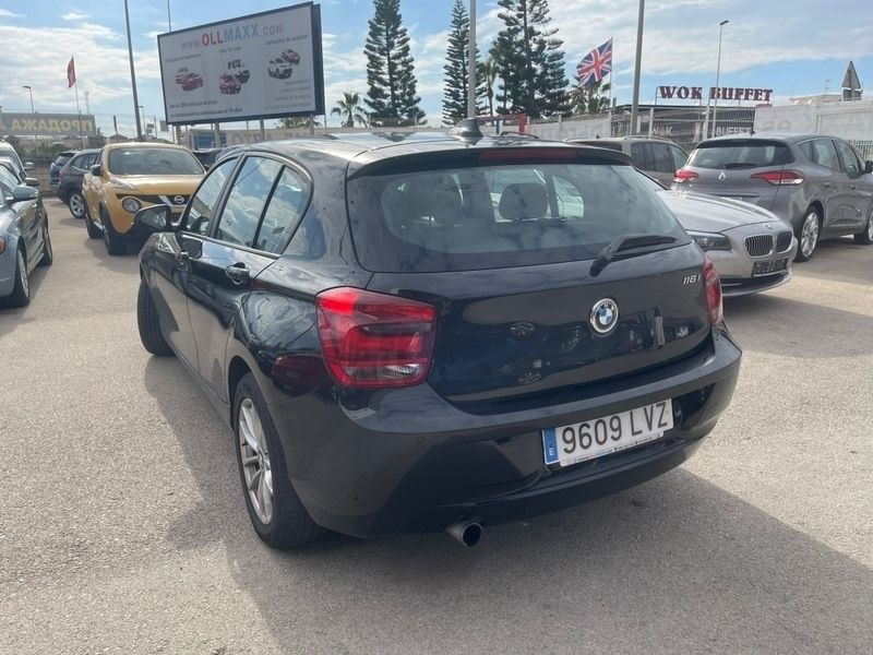Usado BMW 116 136 CV (100 kW) 2013 Negro metalico Utilitario