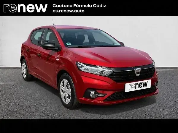 Usado Dacia Sandero Essentiel 91 CV (66 kW) 2021 Rojo Berlina