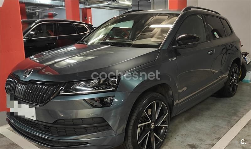 Usado Skoda Karoq SportLine 150 CV (110 kW) 2021 Gris / plata SUV