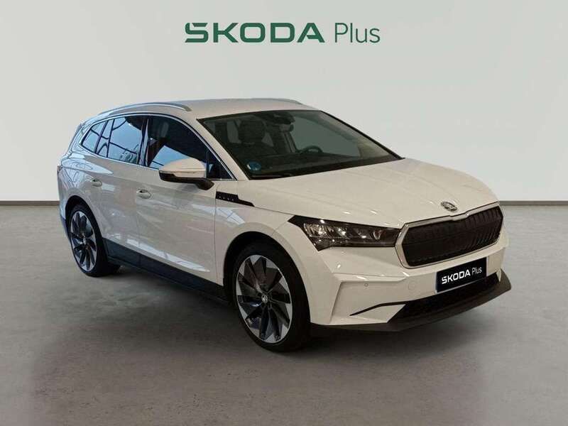 Blanco Usado 2021 Skoda Enyaq iV SUV | 27.490 € (Buen precio) - Imagen 1/4