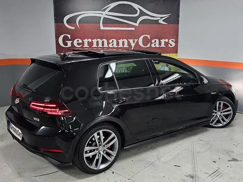 Usado VW Golf VII GTD 184 CV (135 kW) 2018 Negro Berlina