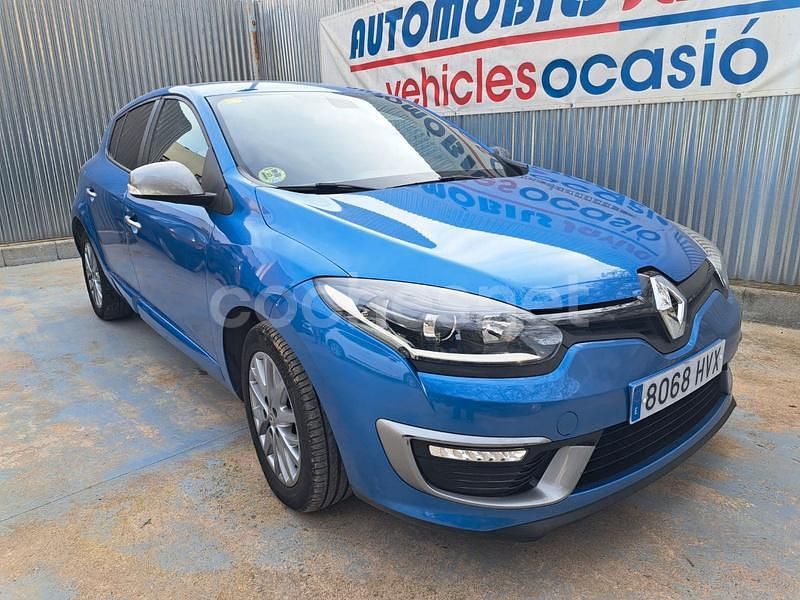 Usado Renault Mégane Intens 95 CV (69 kW) 2014 Azul Berlina