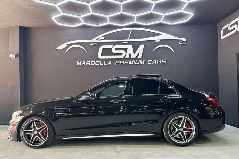 Usado Mercedes C63 AMG AMG 510 CV (375 kW) 2018 Negro Berlina