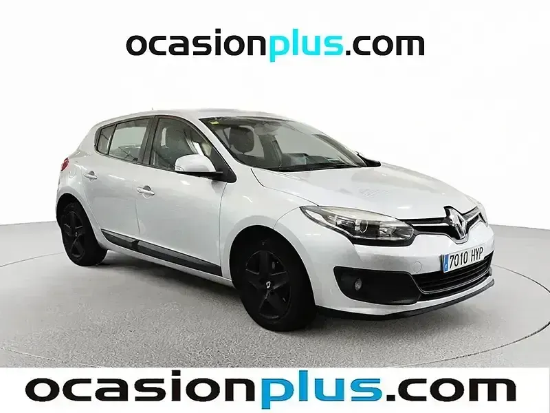 Usado Renault Mégane Life 95 CV (69 kW) 2014 Gris Berlina
