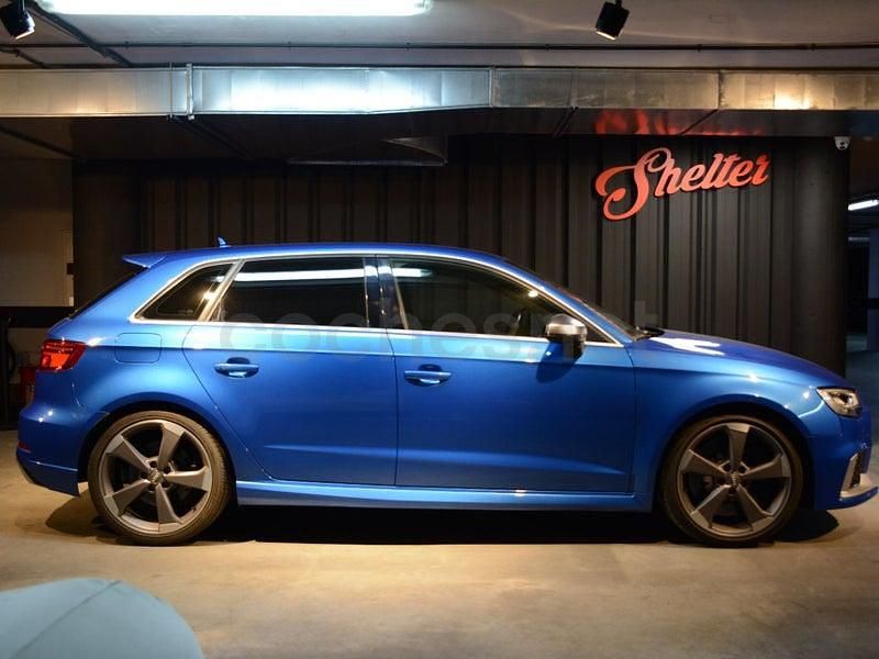 Usado Audi RS3 400 CV (294 kW) 2017 Azul Berlina