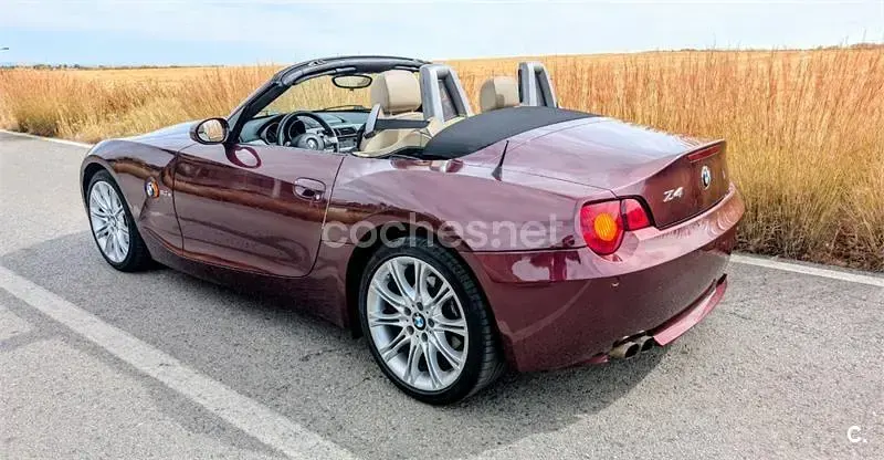 Usado BMW Z4 Sport Line 231 CV (169 kW) 2005 Granate Descapotable