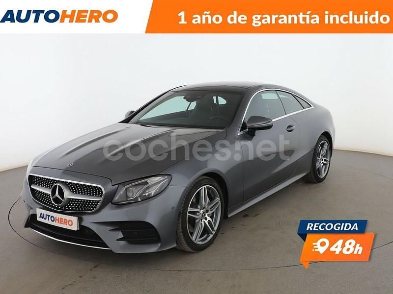 Gris / plata Usado 2018 Mercedes E220 Coupe | 33.899 € (Buen precio) - Imagen 1/3