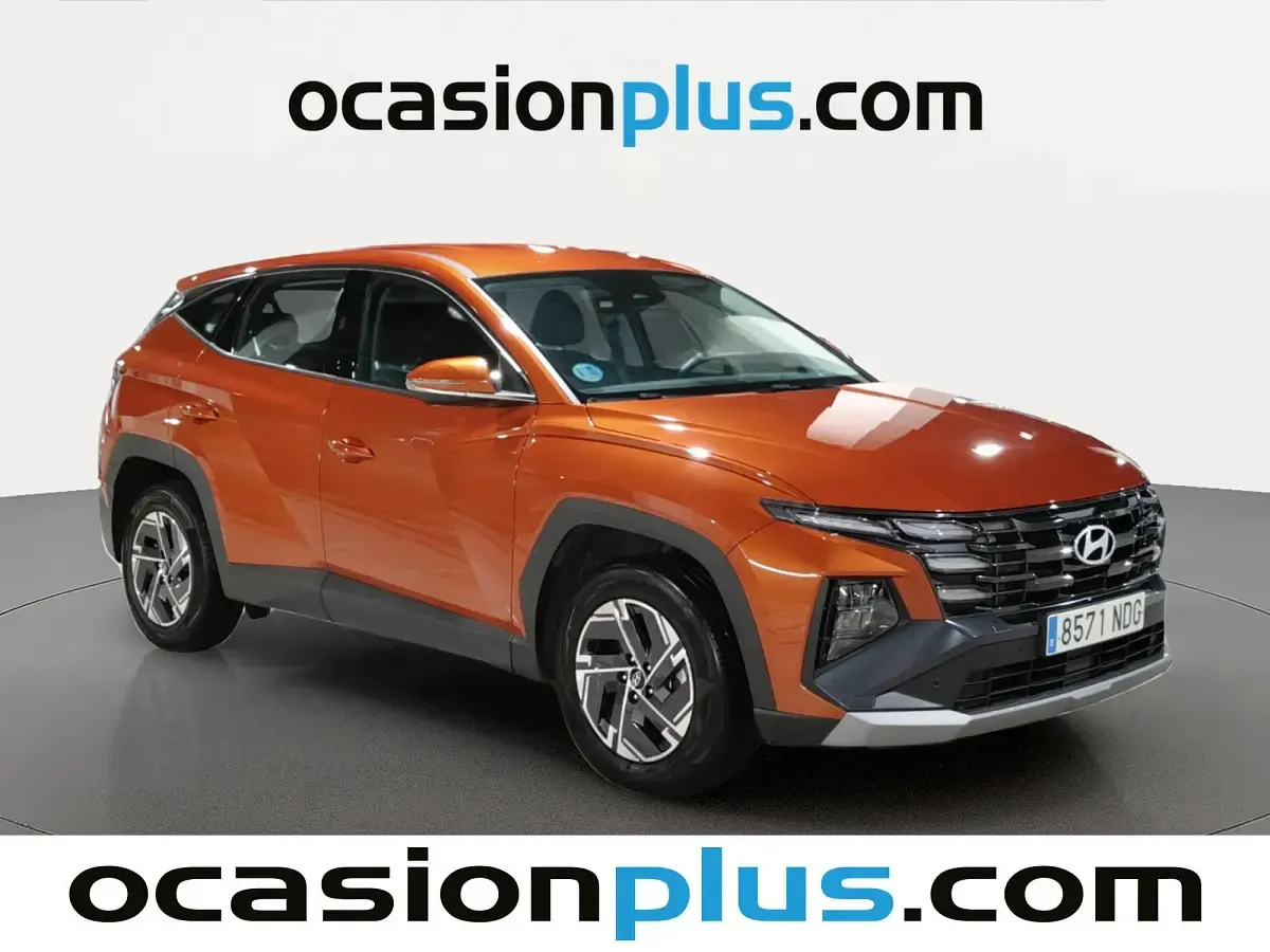 Usado Hyundai Tucson 215 CV (158 kW) 2025 Naranja SUV