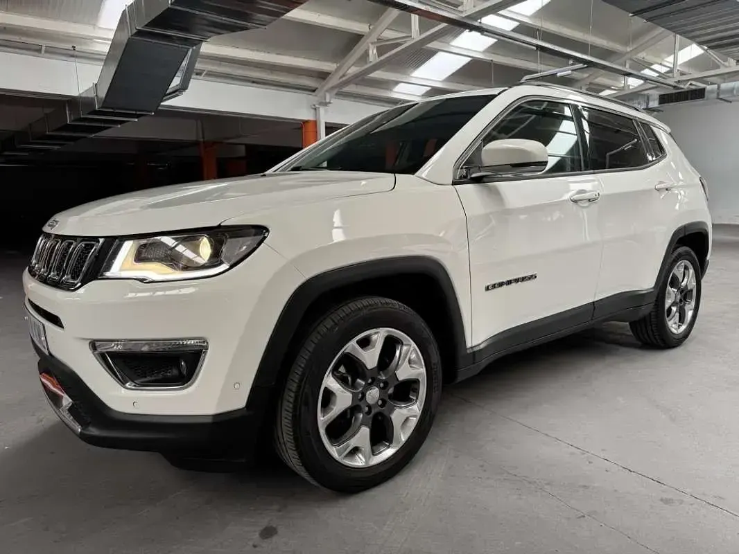 Brugt Jeep Compass Limited 140 HK (102 kW) 2018 Hvid SUV