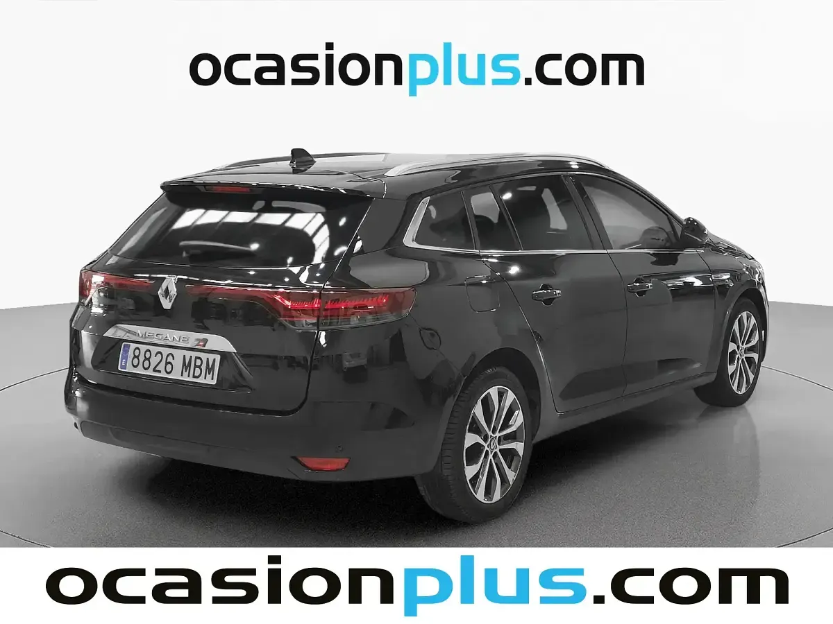 Usado Renault Mégane GrandTour Techno 140 CV (102 kW) 2022 Negro Familiar