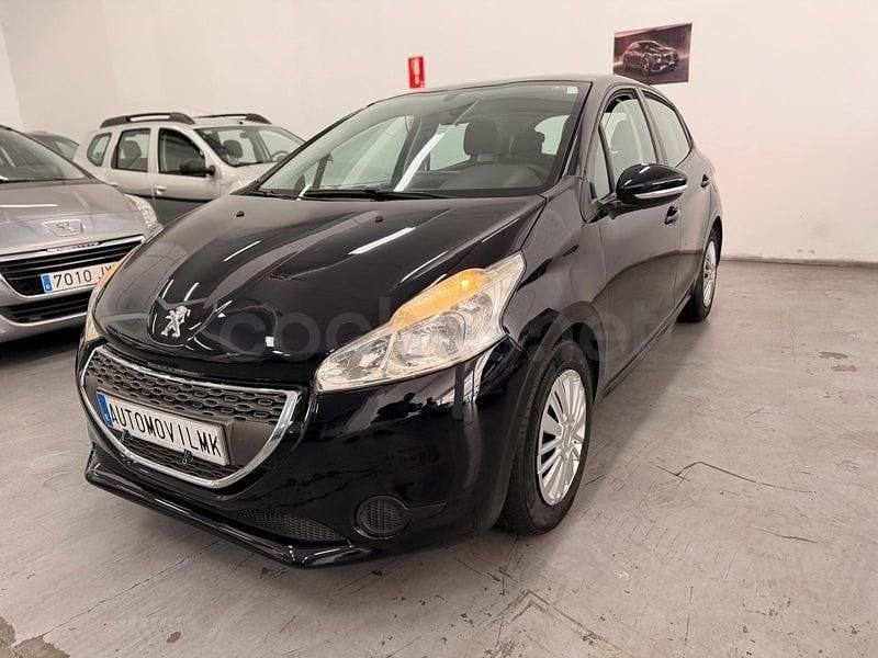 Usado Peugeot 208 Active 68 CV (50 kW) 2013 Azul Utilitario
