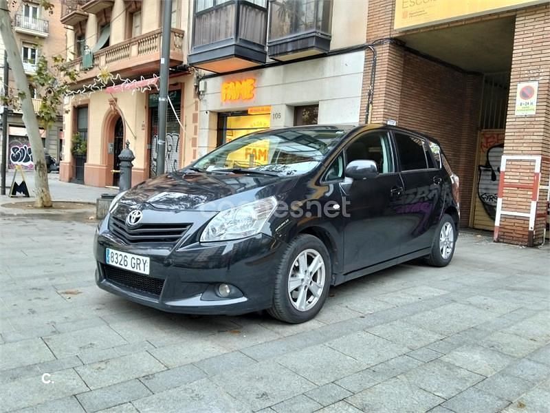 Usado Toyota Verso Active 126 CV (92 kW) 2009 Negro Monovolumen